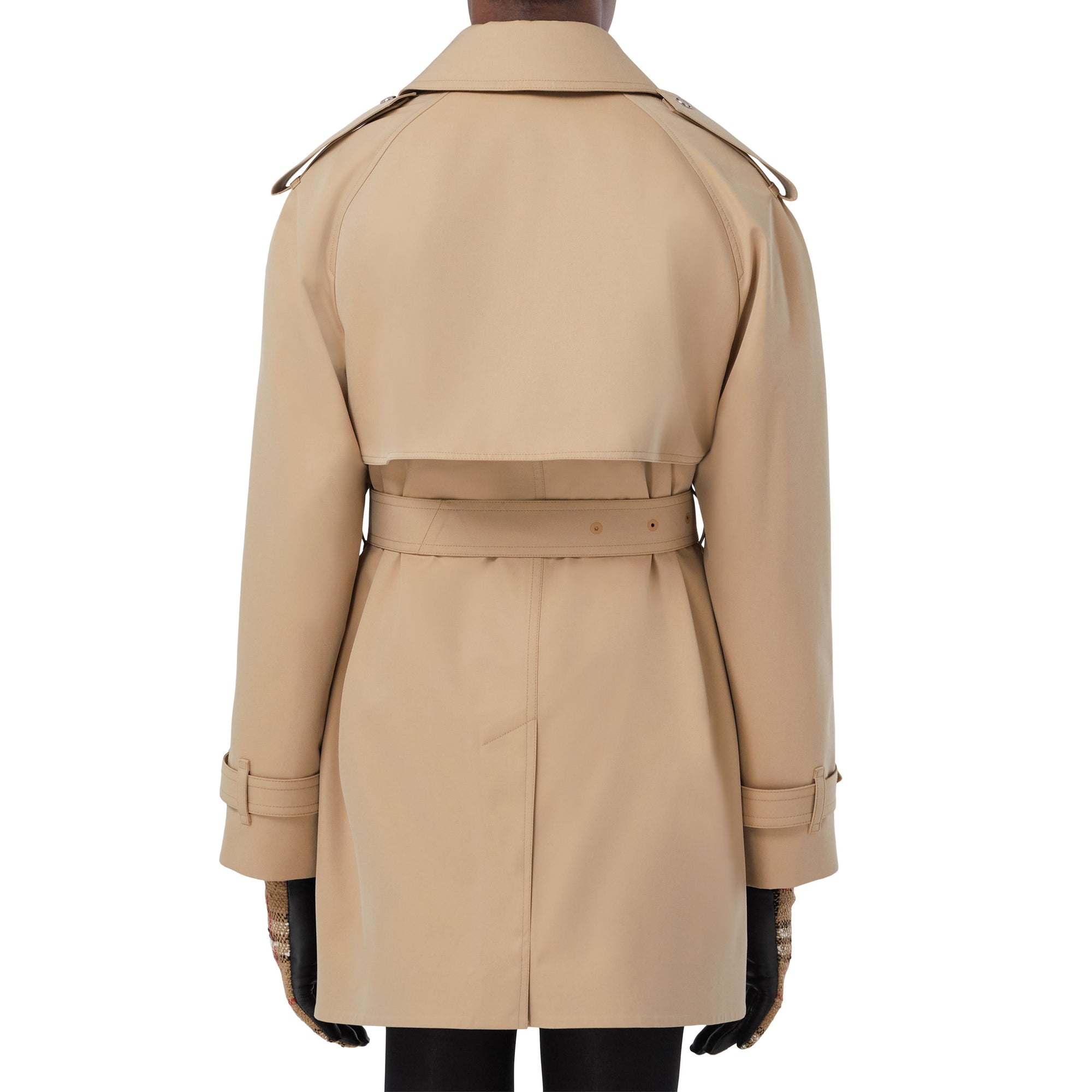 3 qty Trench-coat en gabardine triple épaisseur - Modern Honey