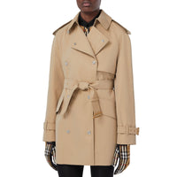 3 qty Trench-coat en gabardine triple épaisseur - Modern Honey