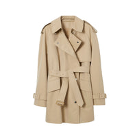 3 qty Trench-coat en gabardine triple épaisseur - Modern Honey