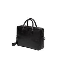 Attaché-case Ainsworth en cuir embossé - Black