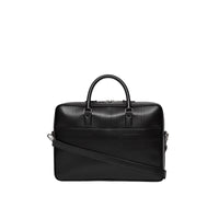 Attaché-case Ainsworth en cuir embossé - Black