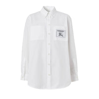 1 qty Chemise casual à logo - Optic White