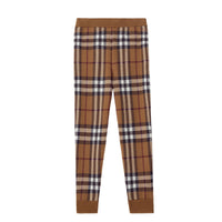 1 qty Pantalon de survêtement en cachemire - Dark Birch Brown