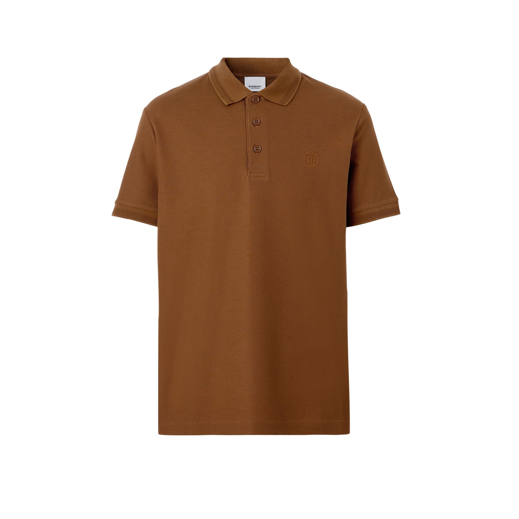 9 qty Polo à motif Monogram - Dark Birch Brown