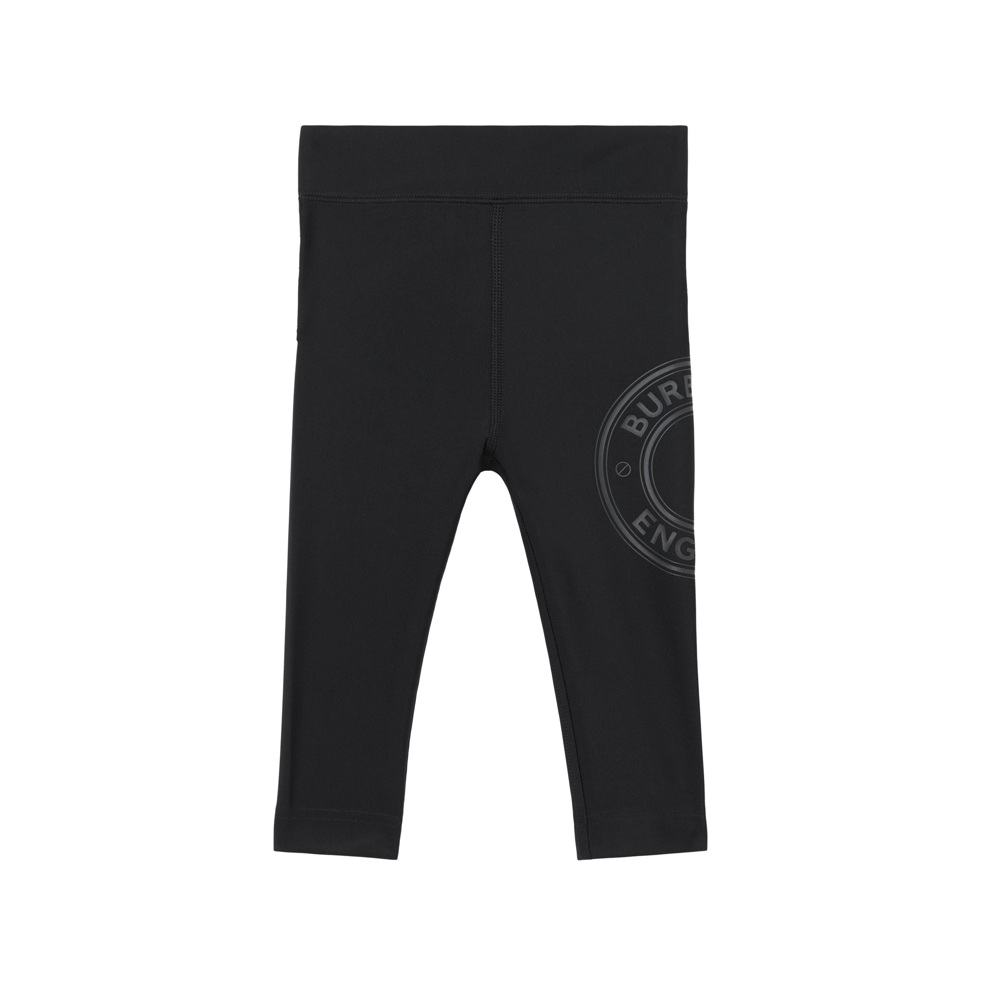 10 qty Legging stretch à logo - Black