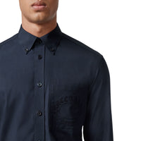 1 qty Chemise en coton - Dark Charcoal Blue