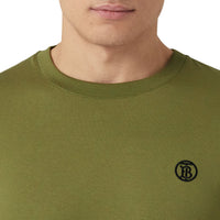 1 qty T-shirt classique à broderie - Spruce Green