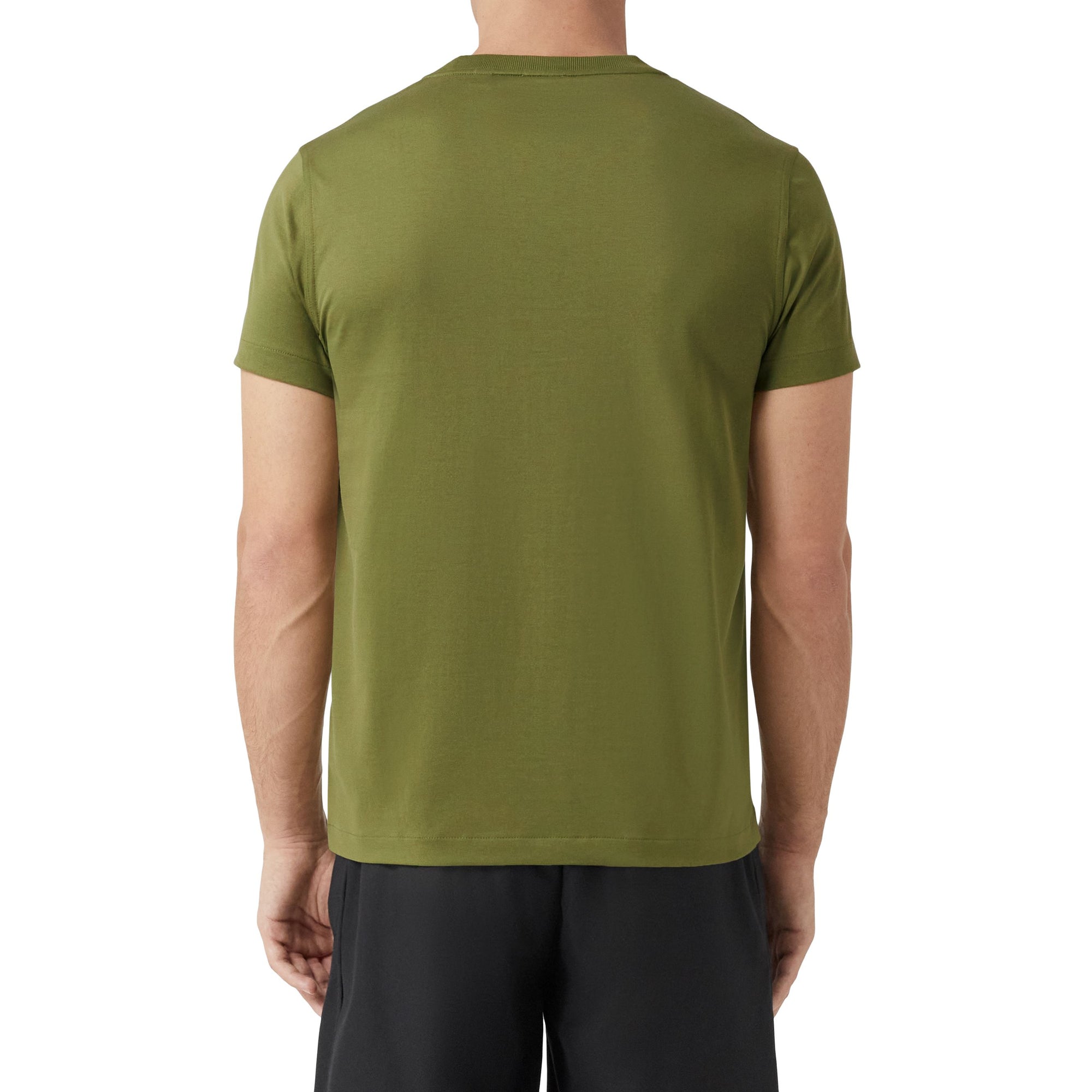 1 qty T-shirt classique à broderie - Spruce Green