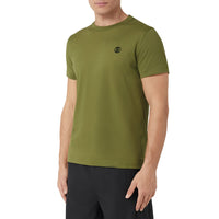 1 qty T-shirt classique à broderie - Spruce Green