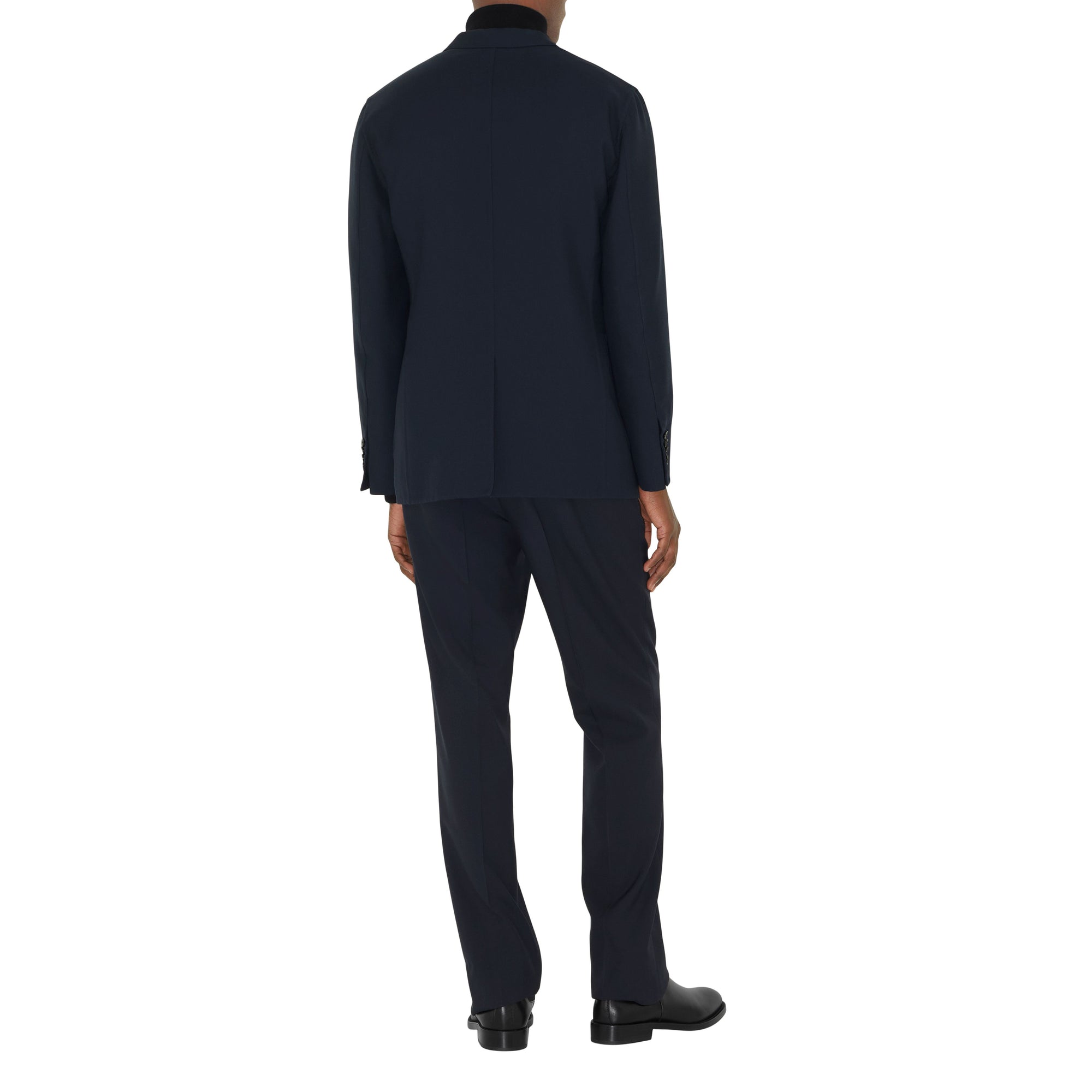 5 qty Veste de costume slim en laine - Smoked Navy