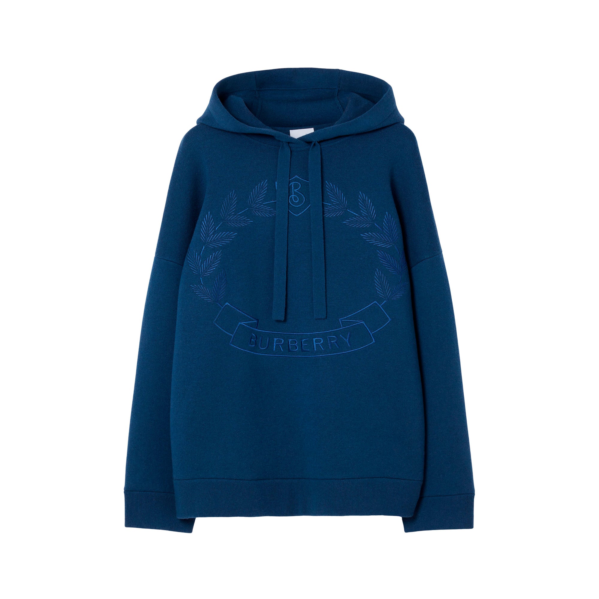 10 qty Sweat à capuche oversize en cachemire - Rich Navy