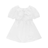 18 qty Robe en coton et soie Thomas Bear - White