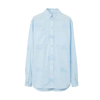 2 qty Chemise oversize à emblème du cavalier - Pale Blue