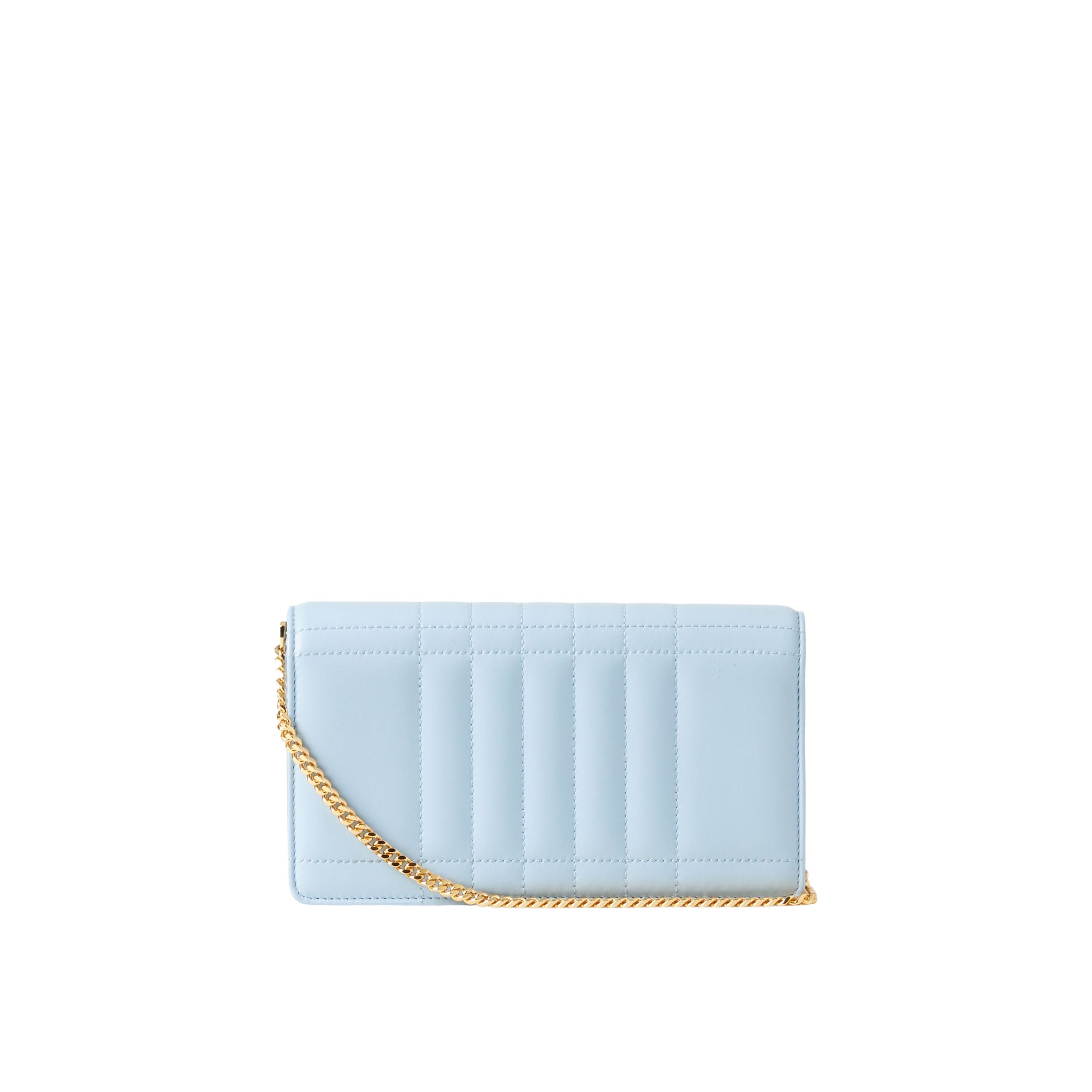 1 qty Pochette Lola en cuir - Pale Blue