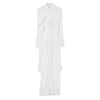 6 qty Robe chemise longue - Optic White