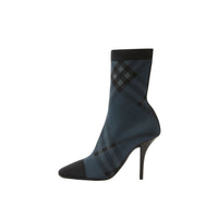 3 qty Bottes façon chaussettes à motif check - Charcoal & Grey Check