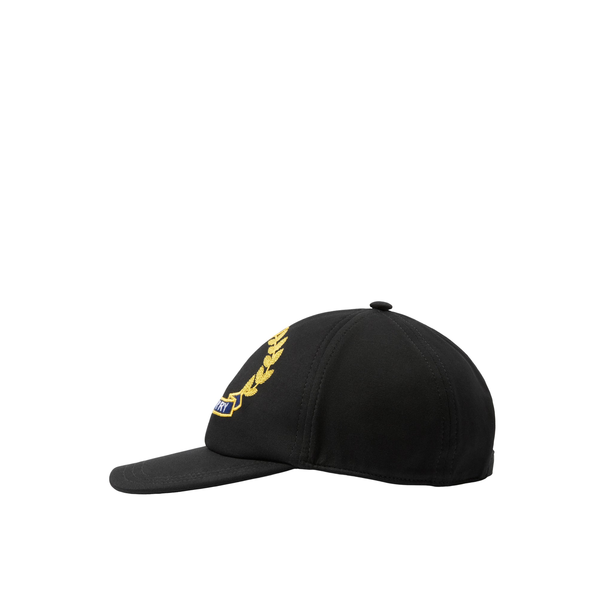 Oak leaf crest cap - Black