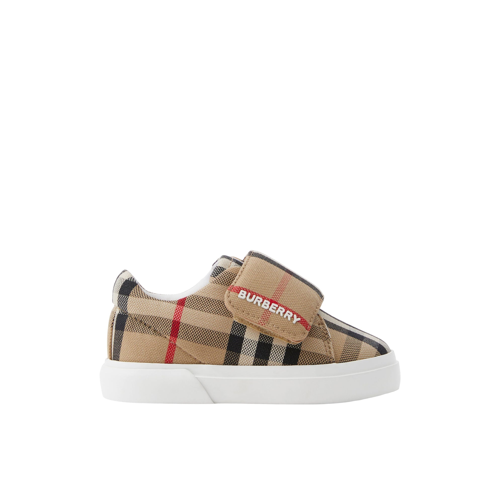 3 qty Sneakers en coton à motif check - Archive Beige Check