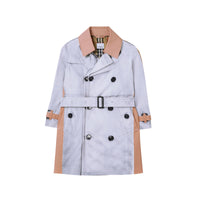 2 qty Trench-coat contrasté - Archive Beige