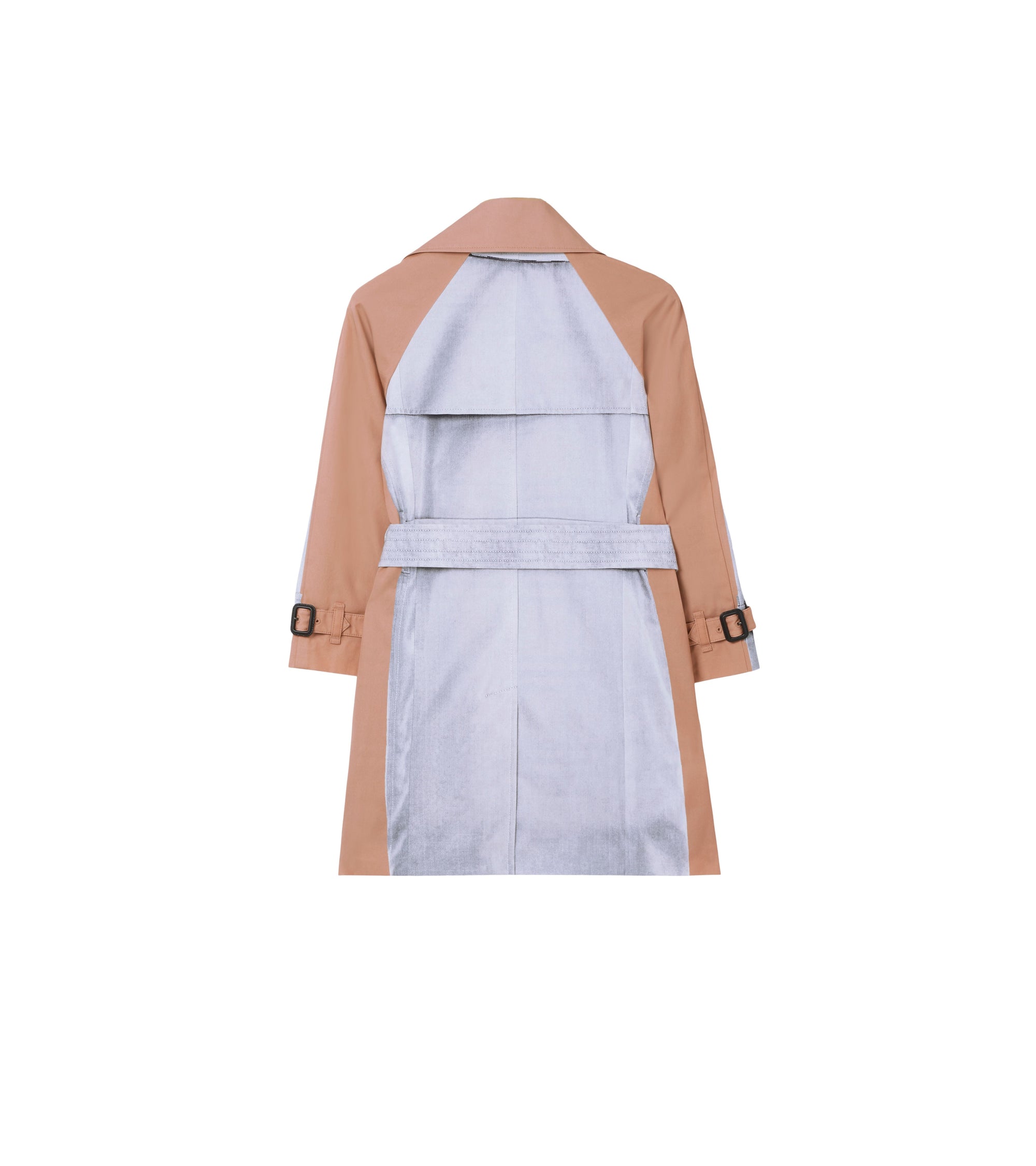 2 qty Trench-coat contrasté - Archive Beige