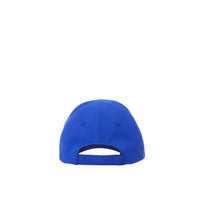 6 qty Casquette en coton à lettre - Canvas Blue