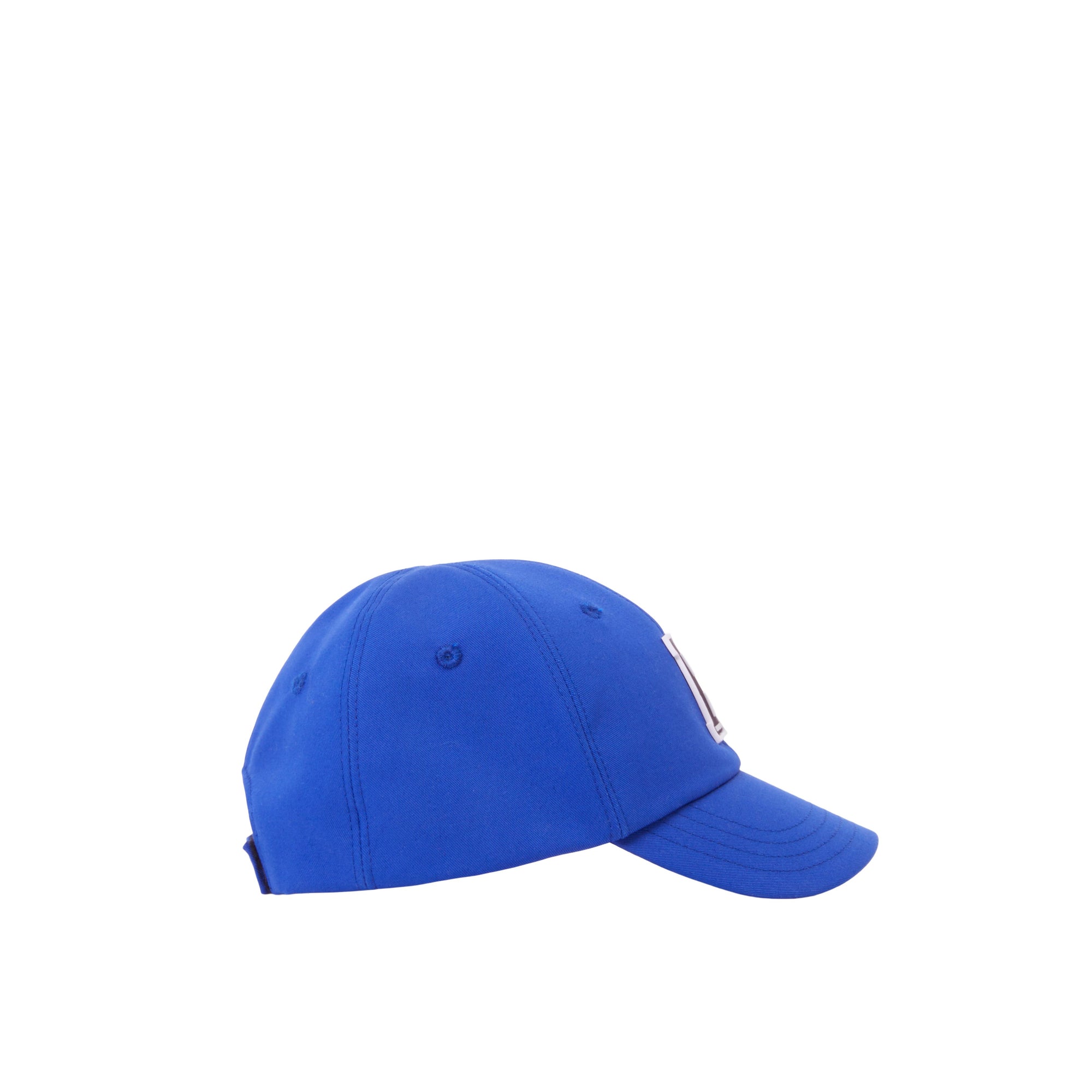 6 qty Casquette en coton à lettre - Canvas Blue