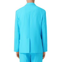 1 qty Veste blazer en laine - Bright Opal Blue