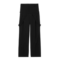 3 qty Pantalon en laine - Black