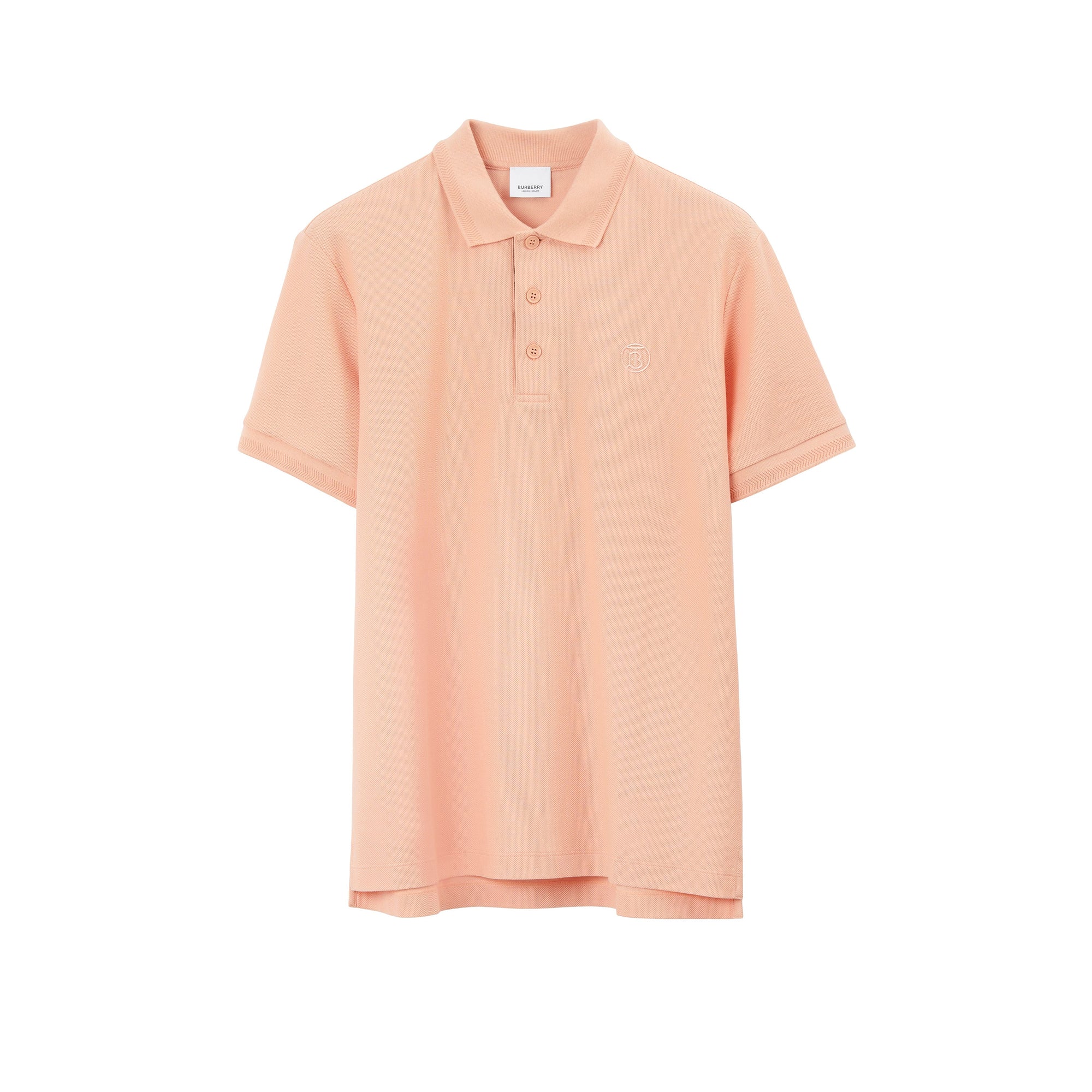 4 qty Polo à motif monogramme - Soft Peach Pink