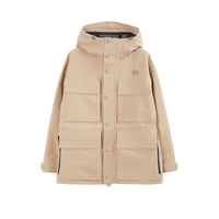 4 qty Parka en coton mélangé - Soft Fawn