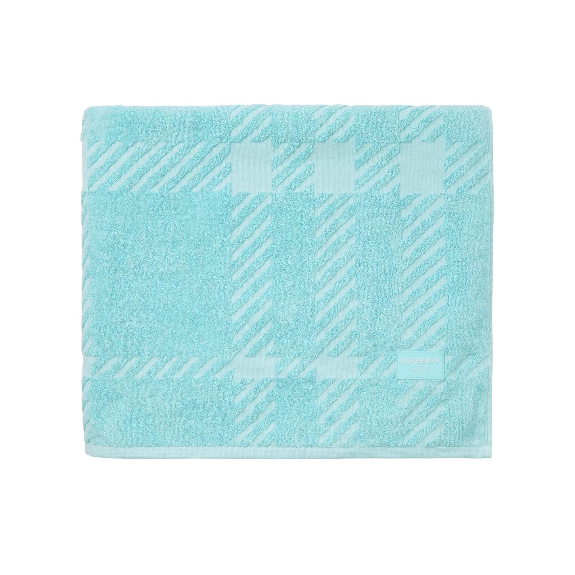 38 qty Serviette à motif check - Bright Topaz Blue