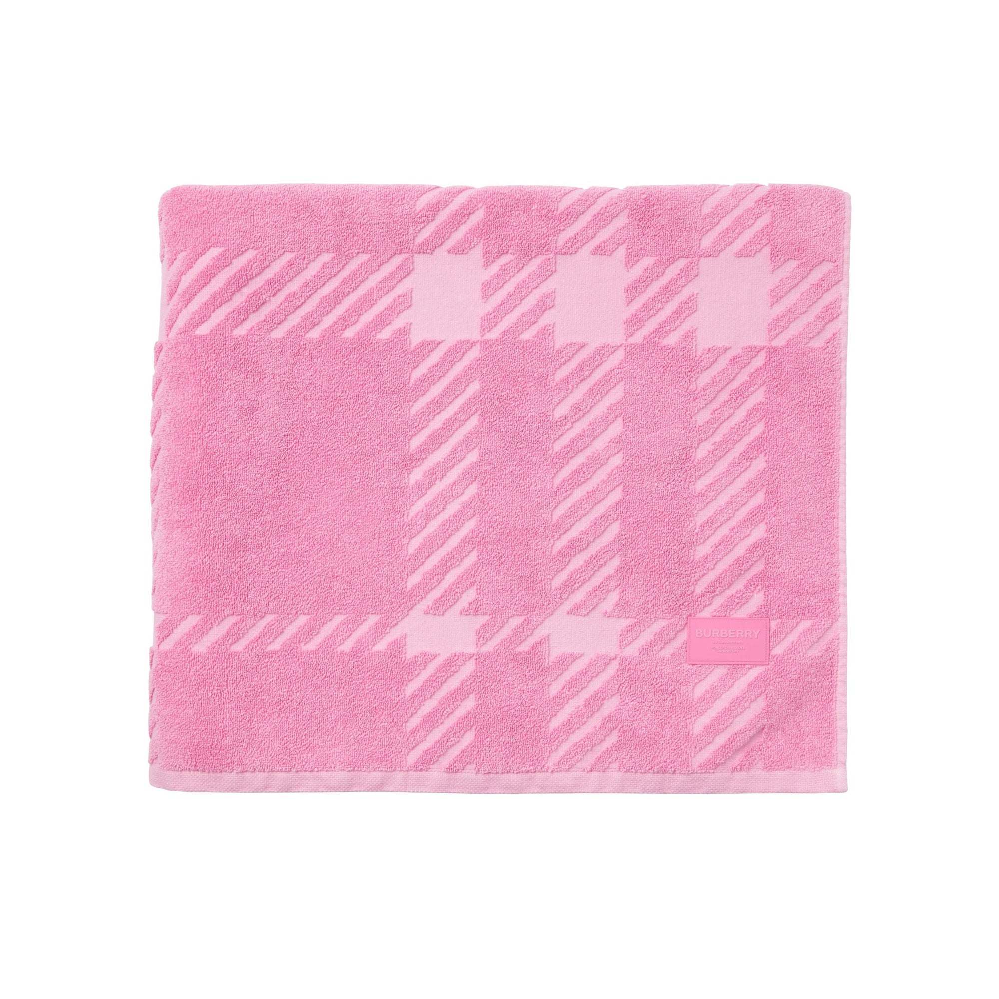 15 qty Serviette à motif check - Bubblegum Pink