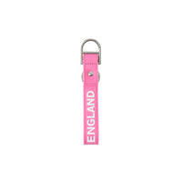 26 qty Porte-clés en silicone à logo détaillé - Bubblegum Pink