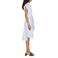 1 qty Robe chemise Oxford en coton - Pale Blue