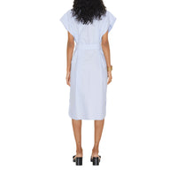 1 qty Robe chemise Oxford en coton - Pale Blue