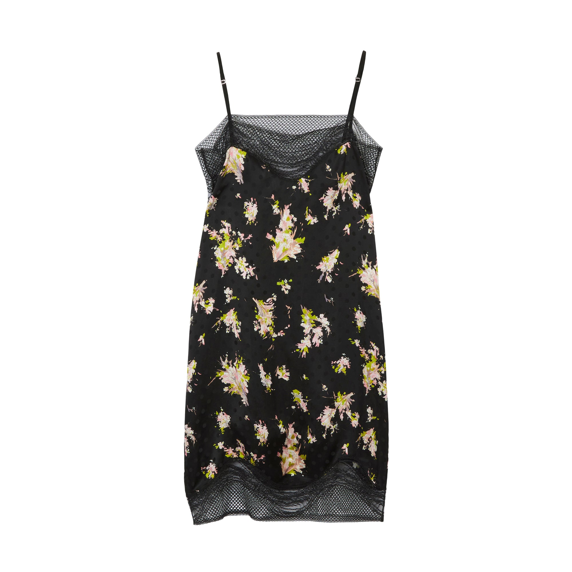 30 qty Robe nuisette à imprimé floral - Black