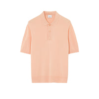 2 qty Polo en laine et soie - Soft Peach Pink