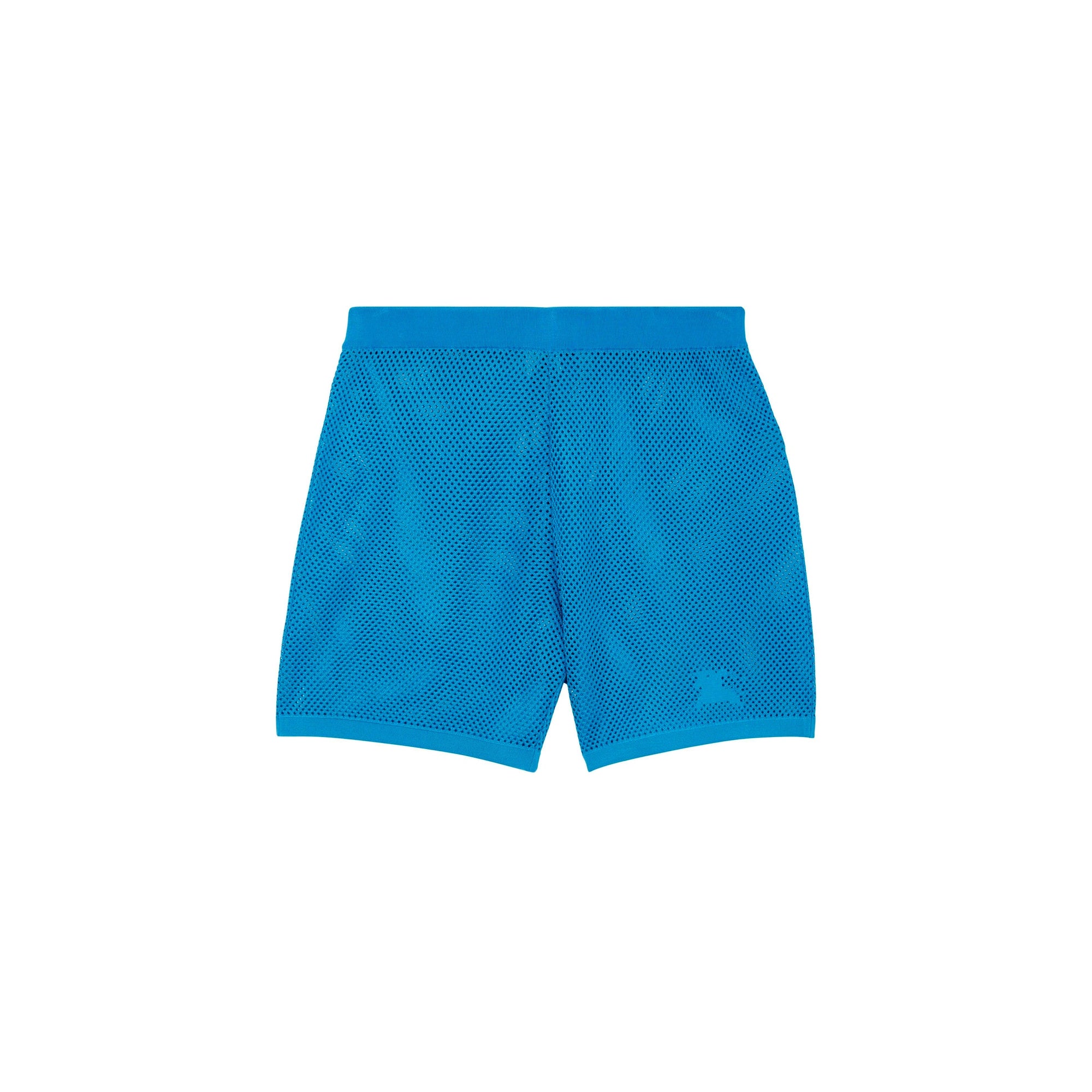 1 qty Short à emblème cavalier brodé - Bright Cerulean Blue