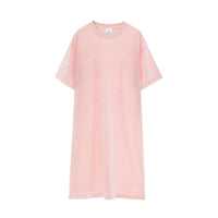 23 qty Robe t-shirt à emblème cavalier brodé - Soft Blossom