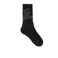 2 qty Chaussettes en coton stretch - Black