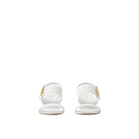 3 qty Sandales Monogram en cuir - Optic White