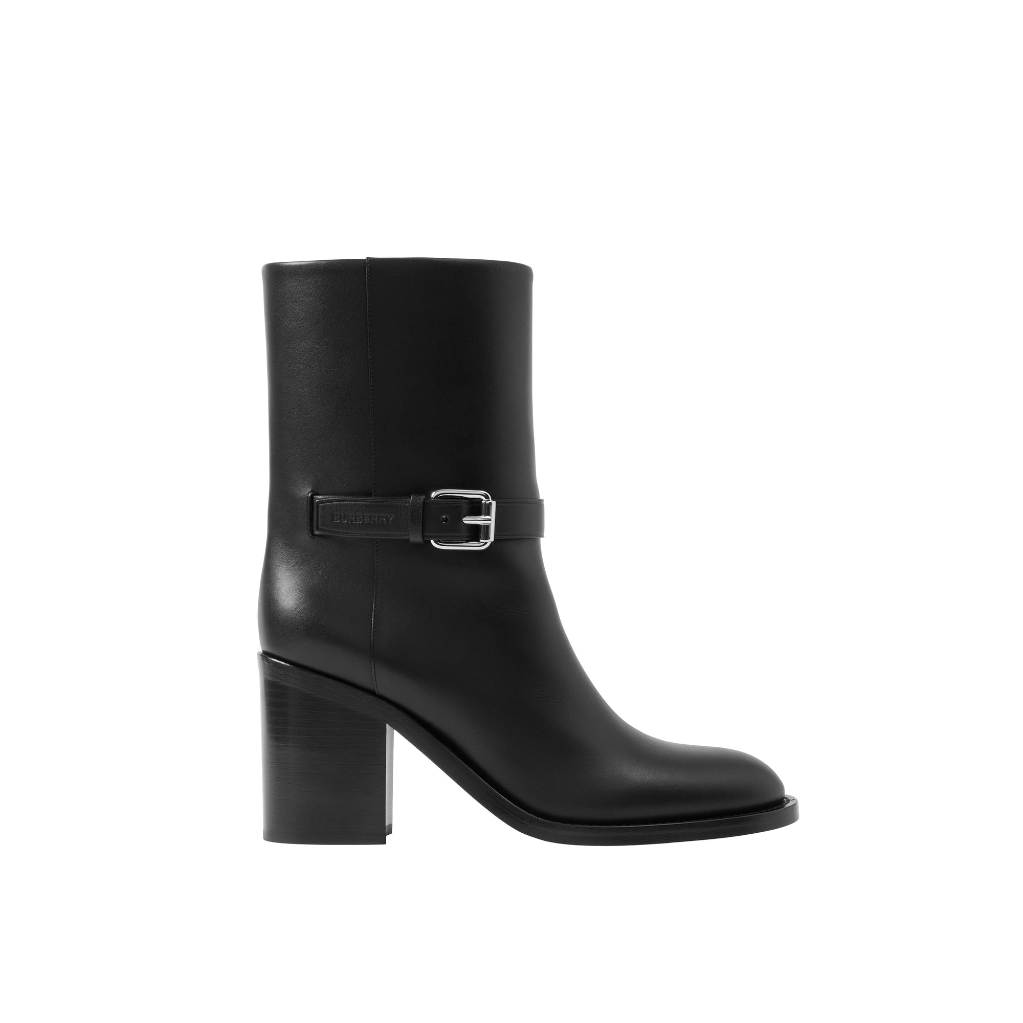 2 qty Bottines en cuir - Black