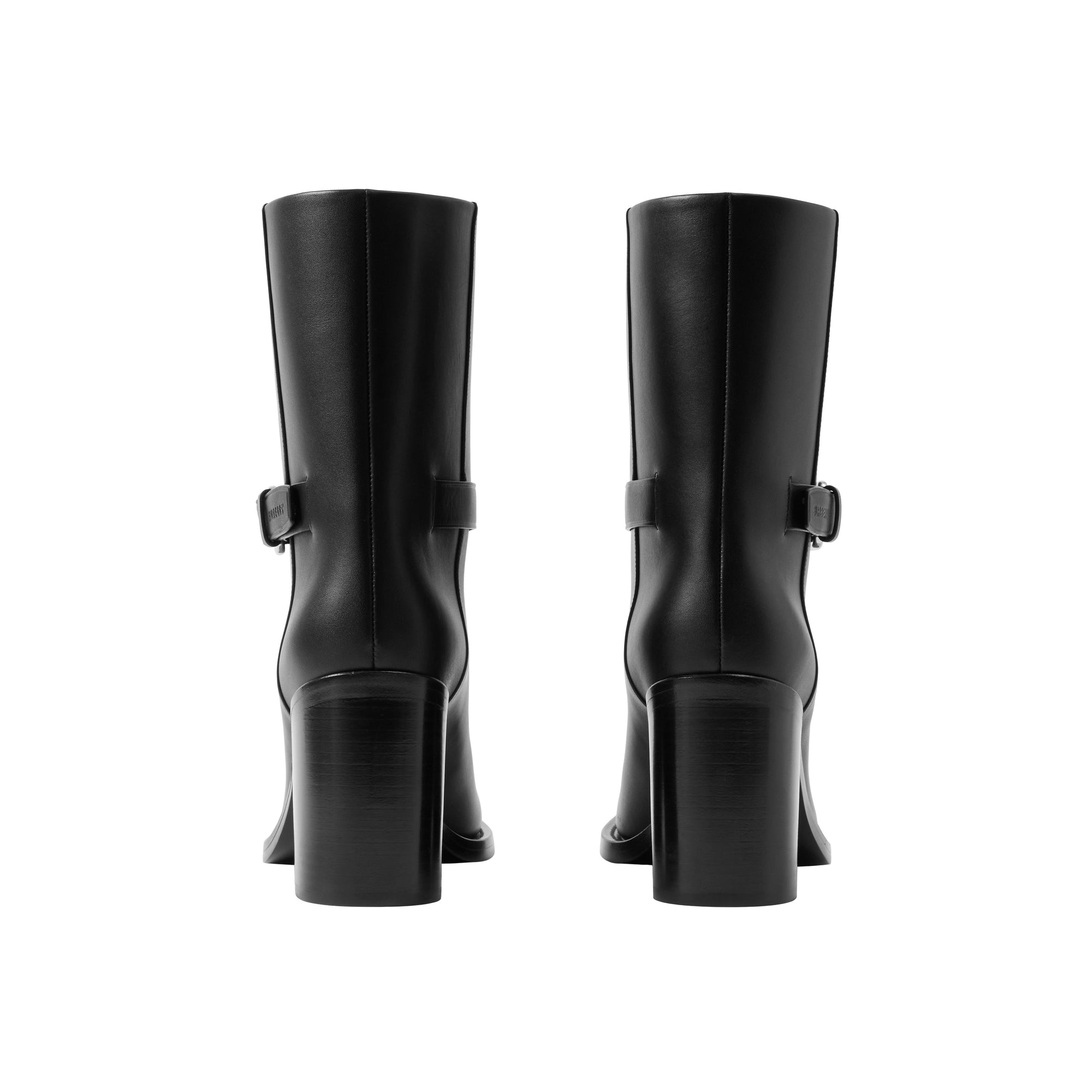 2 qty Bottines en cuir - Black