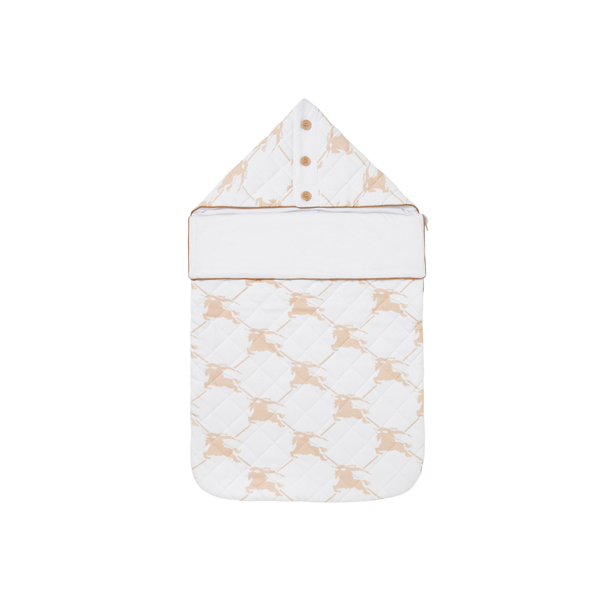 1 qty Nid d'ange en coton stretch - Pale Biscuit