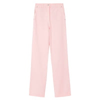 Wide-leg casual jeans - Pale Pink