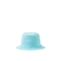 Crocheted bob hat - Bright Topaz Blue