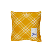 4 qty Housse de coussin en laine à motif check - Pear