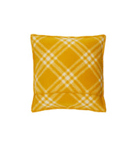 4 qty Housse de coussin en laine à motif check - Pear