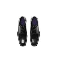 139 qty Derbies en cuir - Black