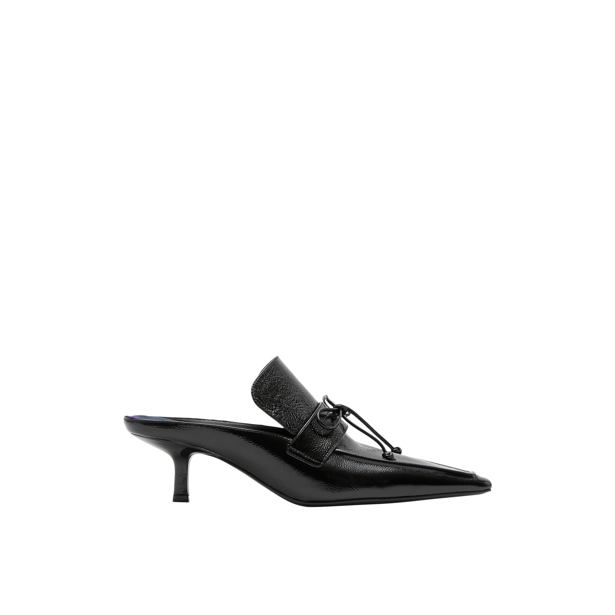 25 qty Mules Storm en cuir - Black